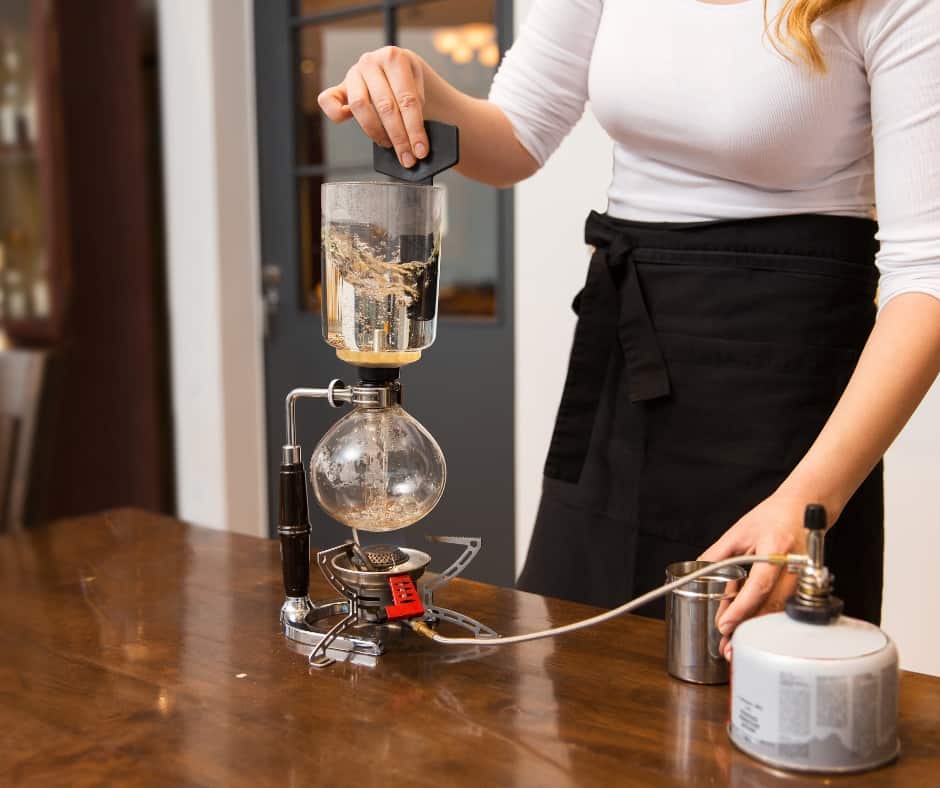 siphon coffee maker components